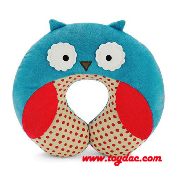 Gefüllte reine Baumwolle Owl Kissen